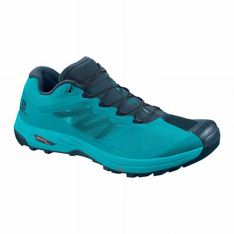 Salomon X ALPINE W /PRO Zapatillas Trail Running Mujer - Turquesa / Azules - Colombia (17546-AYWN)